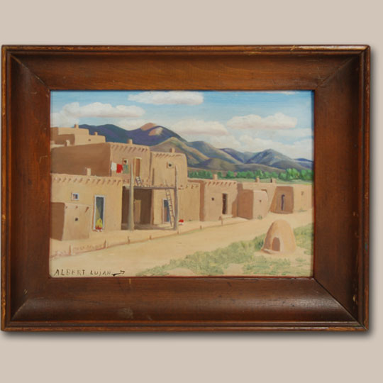 Albert Lujan Painting - C3814B